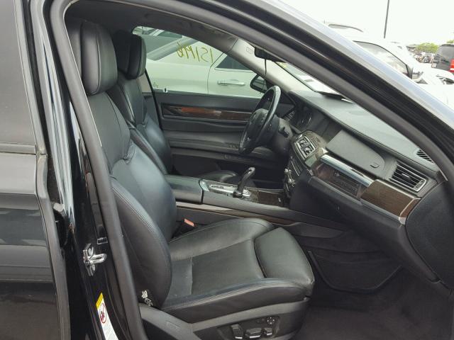 WBAKA83579CY33640 - 2009 BMW 750 I BLACK photo 5