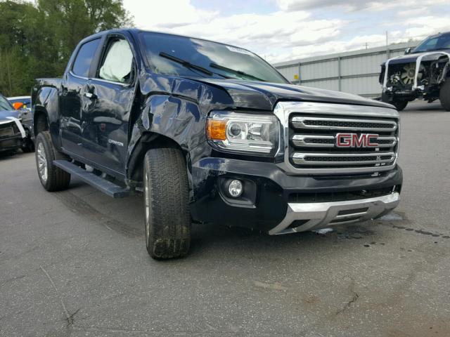 1GTG6DE39G1147087 - 2016 GMC CANYON SLT BLACK photo 1