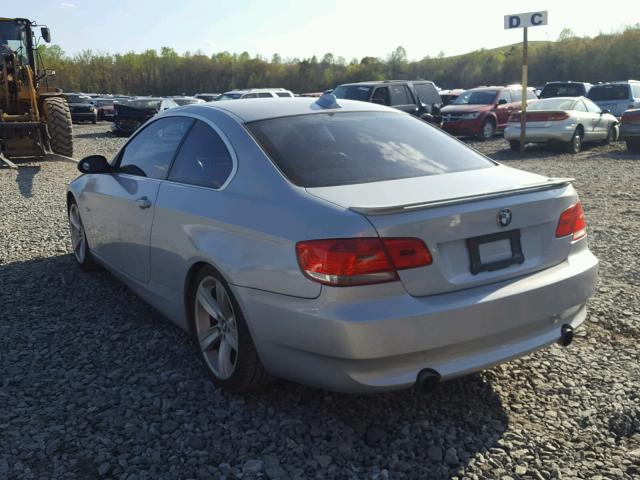 WBAWB73557PV82244 - 2007 BMW 335 I SILVER photo 3