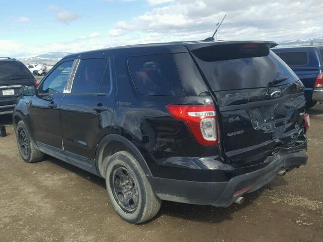 1FM5K8AR7FGB13628 - 2015 FORD EXPLORER P BLACK photo 3