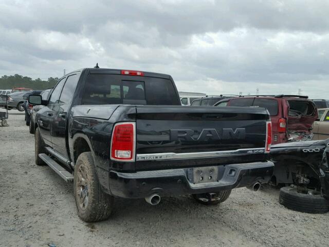 1C6RR7PT9HS594939 - 2017 RAM 1500 LONGH BLACK photo 3