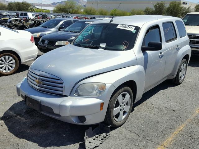 3GNBAADB6AS588334 - 2010 CHEVROLET HHR LS SILVER photo 2
