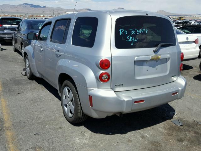 3GNBAADB6AS588334 - 2010 CHEVROLET HHR LS SILVER photo 3