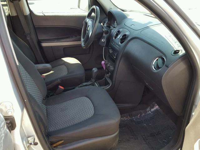 3GNBAADB6AS588334 - 2010 CHEVROLET HHR LS SILVER photo 5