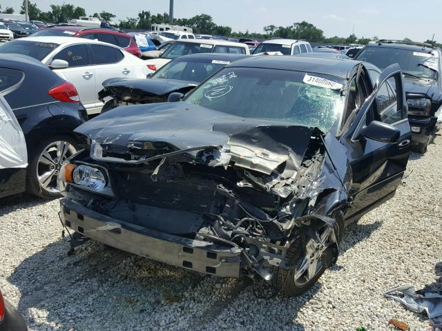 1LNHM86S72Y706204 - 2002 LINCOLN LS BLACK photo 2