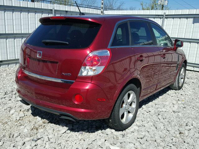 3GSDL93758S537378 - 2008 SATURN VUE REDLIN RED photo 4