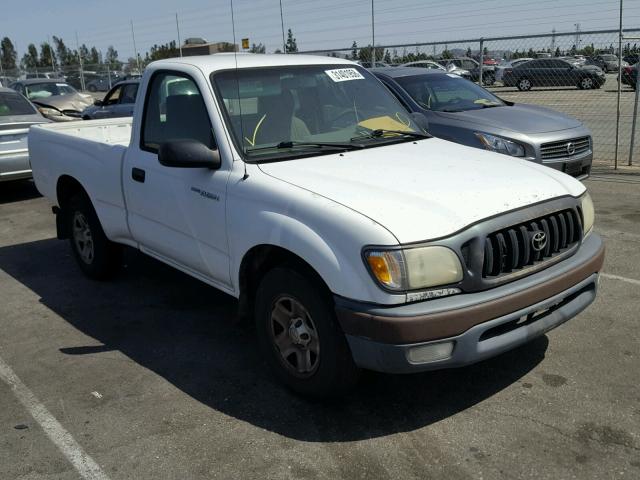 5TENL42N84Z375007 - 2004 TOYOTA TACOMA WHITE photo 1