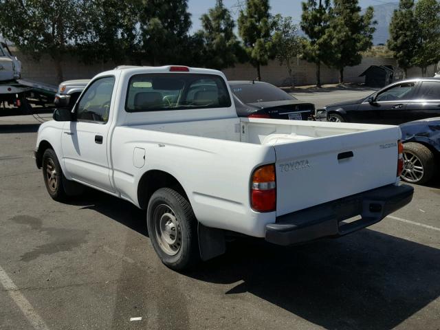 5TENL42N84Z375007 - 2004 TOYOTA TACOMA WHITE photo 3