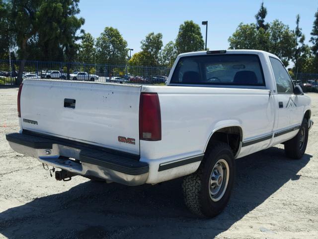 1GTGC24R1XR719208 - 1999 GMC SIERRA C25 WHITE photo 4