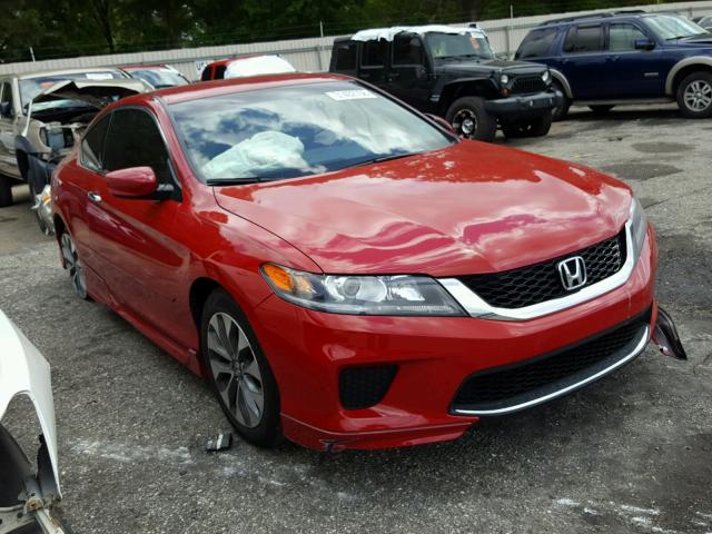 1HGCT1B34EA009403 - 2014 HONDA ACCORD LX- RED photo 1