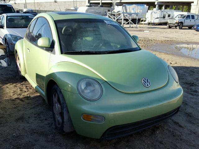 3VWCA21C5YM459772 - 2000 VOLKSWAGEN NEW BEETLE GREEN photo 1