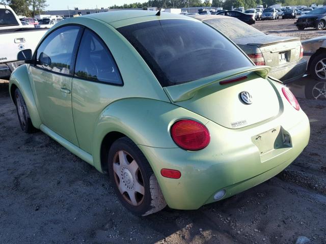 3VWCA21C5YM459772 - 2000 VOLKSWAGEN NEW BEETLE 绿色 照片 3