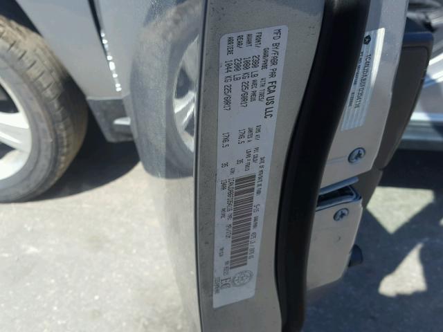 1C4NJDAB6FD354116 - 2015 JEEP COMPASS SP 银色 照片 10