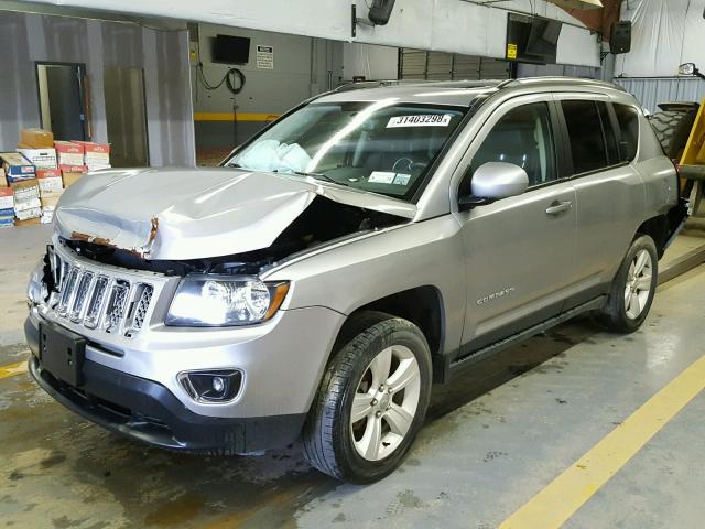 1C4NJDAB6FD354116 - 2015 JEEP COMPASS SP 银色 照片 2