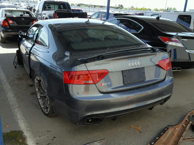 WUAC6AFR8FA901226 - 2015 AUDI RS5 GRAY photo 3