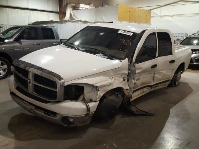 3D7KR28C96G286157 - 2006 DODGE RAM 2500 S WHITE photo 2