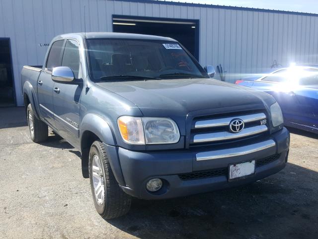 5TBDT44166S524416 - 2006 TOYOTA TUNDRA DOU BLUE photo 1