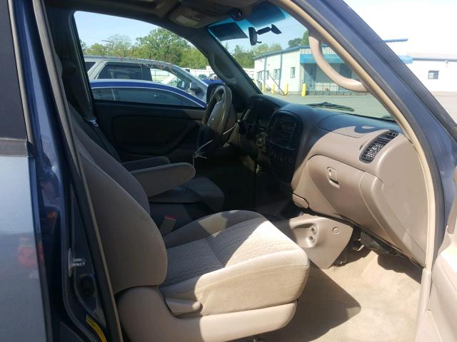 5TBDT44166S524416 - 2006 TOYOTA TUNDRA DOU BLUE photo 5
