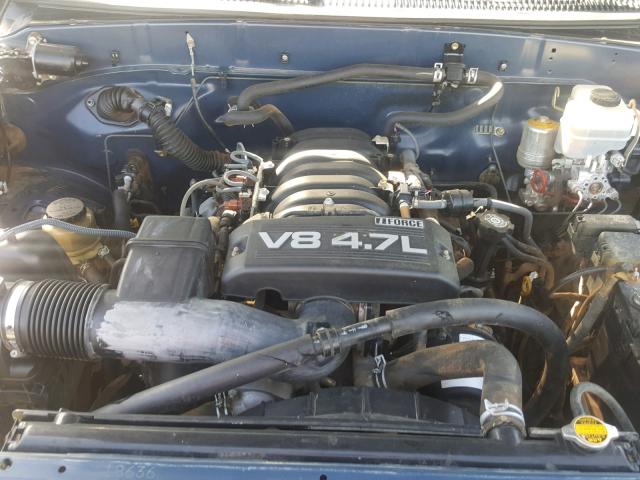 5TBDT44166S524416 - 2006 TOYOTA TUNDRA DOU BLUE photo 7