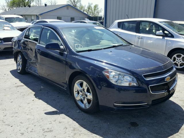 1G1ZC5E01AF131921 - 2010 CHEVROLET MALIBU 1LT BLUE photo 1