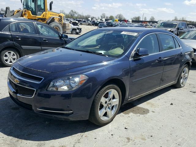 1G1ZC5E01AF131921 - 2010 CHEVROLET MALIBU 1LT BLUE photo 2