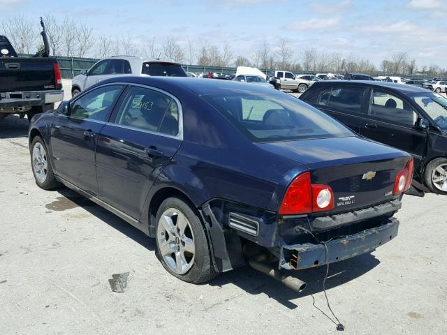 1G1ZC5E01AF131921 - 2010 CHEVROLET MALIBU 1LT BLUE photo 3