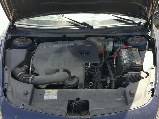 1G1ZC5E01AF131921 - 2010 CHEVROLET MALIBU 1LT BLUE photo 7