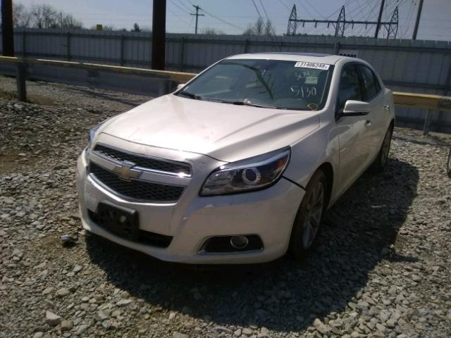 1G11H5SA4DU103042 - 2013 CHEVROLET MALIBU LTZ 白色 照片 2