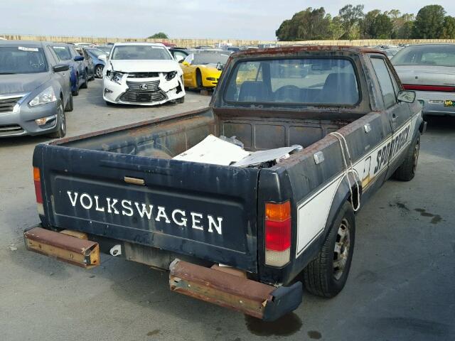 17A0995455 - 1980 VOLKSWAGEN RABBIT TRU BLACK photo 4