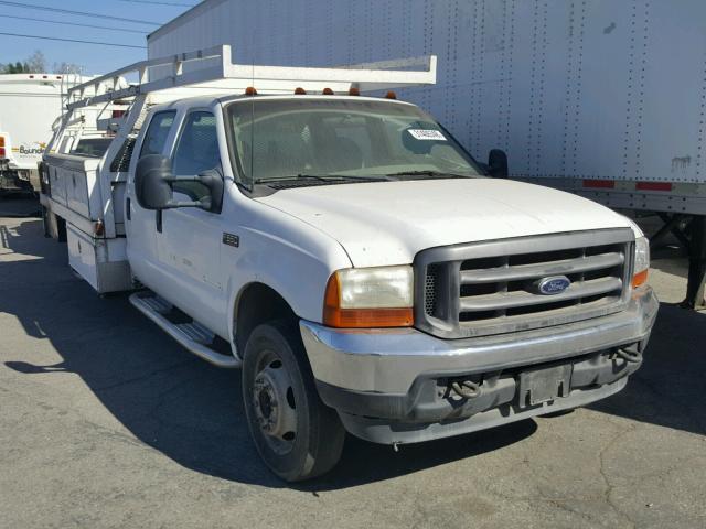 1FDAW56F62ED14720 - 2002 FORD F550 SUPER WHITE photo 1