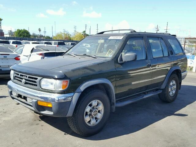 JN8AR05S8WW212711 - 1998 NISSAN PATHFINDER GREEN photo 2
