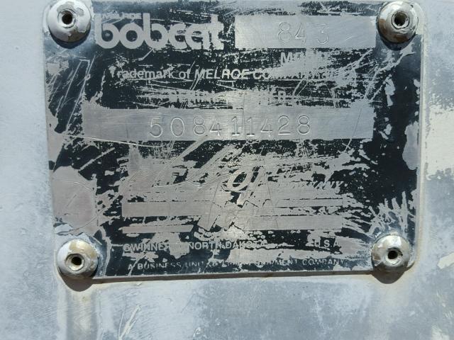 508411428 - 1990 BOBCAT 843 WHITE photo 10