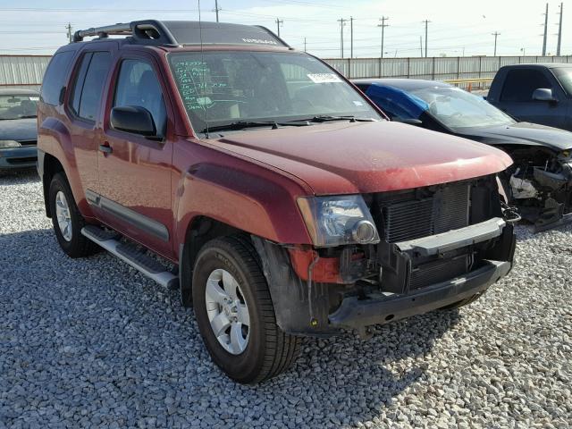 5N1AN0NW0DN824751 - 2013 NISSAN XTERRA X RED photo 1