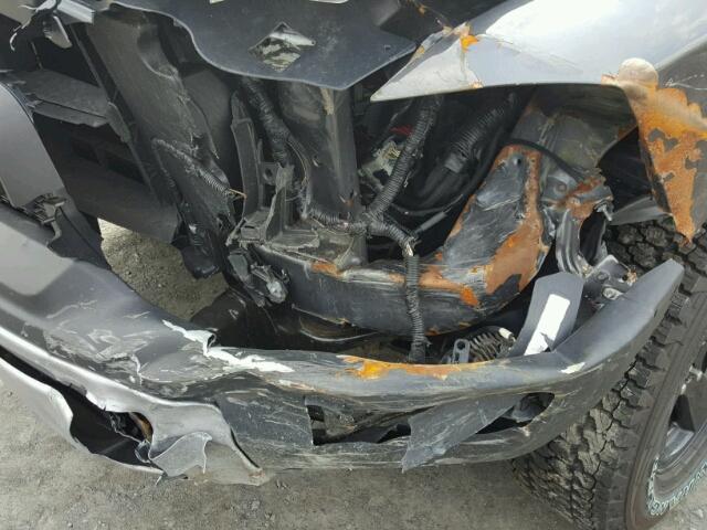 1C6RR7YT5HS722771 - 2017 RAM 1500 REBEL გრაფიტი ფოტო 9