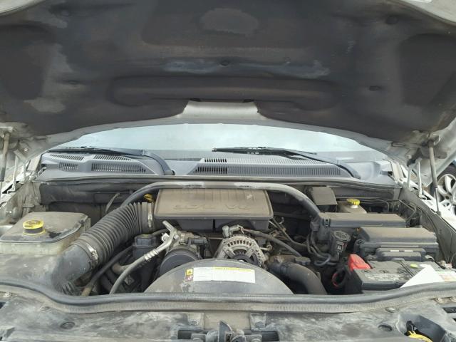 1J8HH48K67C666757 - 2007 JEEP COMMANDER SILVER photo 7