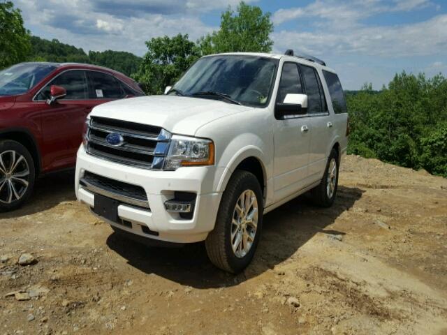 1FMJU1KT7HEA30483 - 2017 FORD EXPEDITION WHITE photo 2