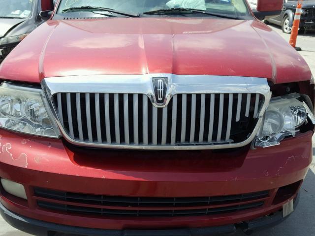 5LMFU27525LJ09036 - 2005 LINCOLN NAVIGATOR 红色 照片 7