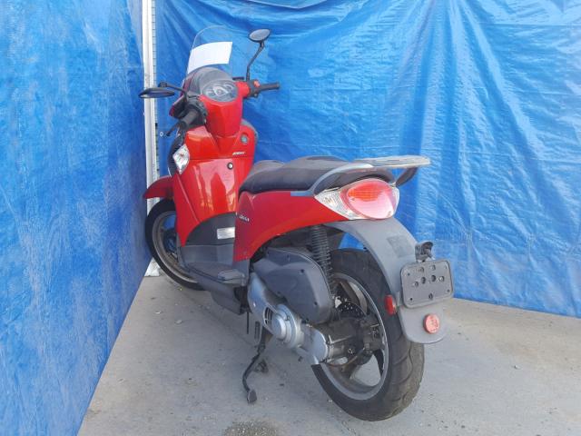 ZD4RBC00X8J000262 - 2008 APRILIA SCARABEO 2 RED photo 3