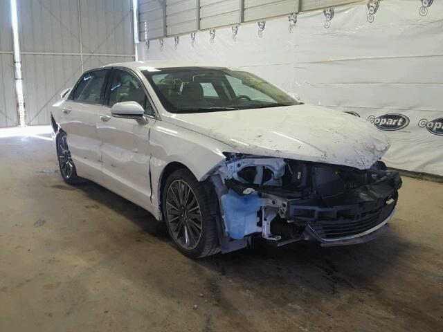 3LN6L2LU1FR629007 - 2015 LINCOLN MKZ HYBRID WHITE photo 1