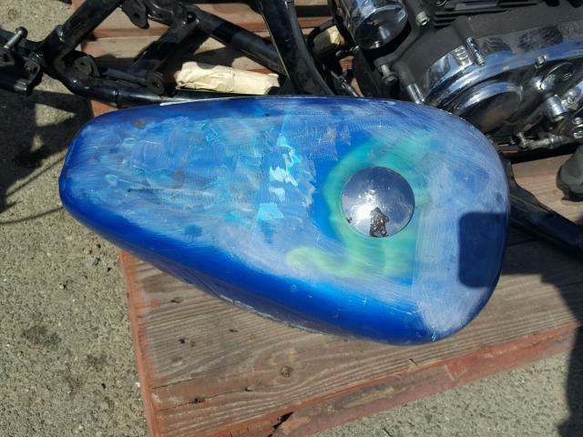 1HD1CGP312K122294 - 2002 HARLEY-DAVIDSON XL1200 C BLUE photo 8