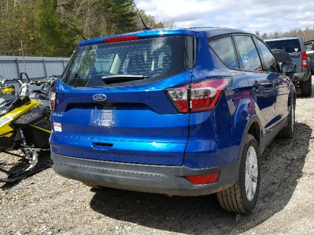 1FMCU0F72HUE56524 - 2017 FORD ESCAPE S BLUE photo 4