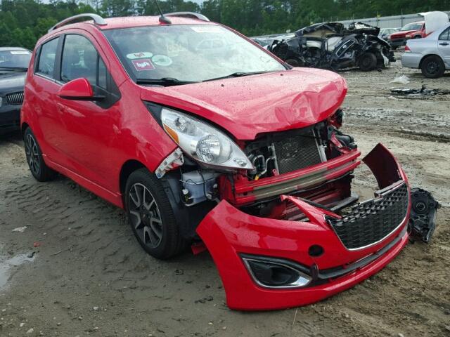 KL8CF6S92DC503083 - 2013 CHEVROLET SPARK 2LT RED photo 1