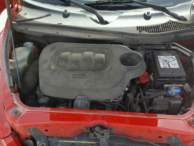 3GNBAADBXAS580043 - 2010 CHEVROLET HHR LS RED photo 7