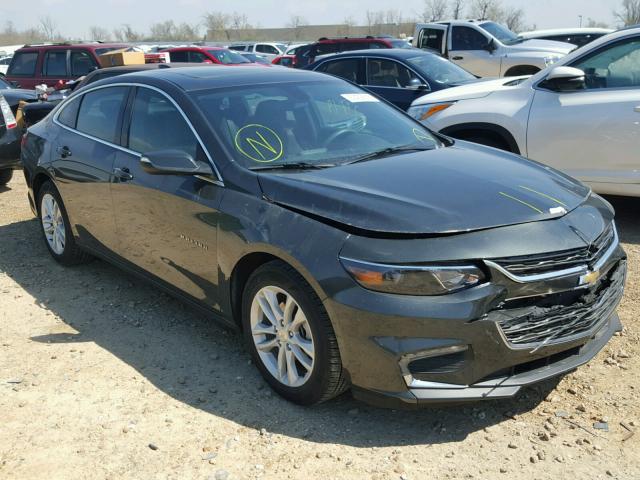 1G1ZE5ST7HF270860 - 2017 CHEVROLET MALIBU LT GRAY photo 1