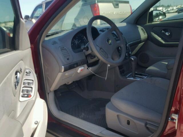 1G1ZS51F36F249215 - 2006 CHEVROLET MALIBU LS 栗色 照片 9