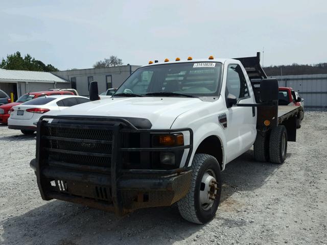 1FDWF37RX9EA32528 - 2009 FORD F350 SUPER WHITE photo 2