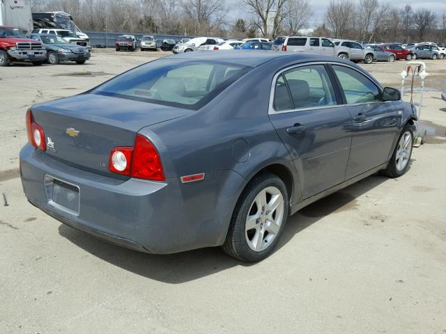1G1ZG57N384280043 - 2008 CHEVROLET MALIBU LS 灰色 照片 4