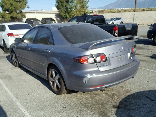 1YVHP80CX75M48471 - 2007 MAZDA 6 I GRAY photo 3