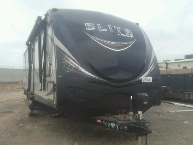 4YDT31R27HT414933 - 2017 PASSPORT TRAVELTRLR TWO TONE photo 1