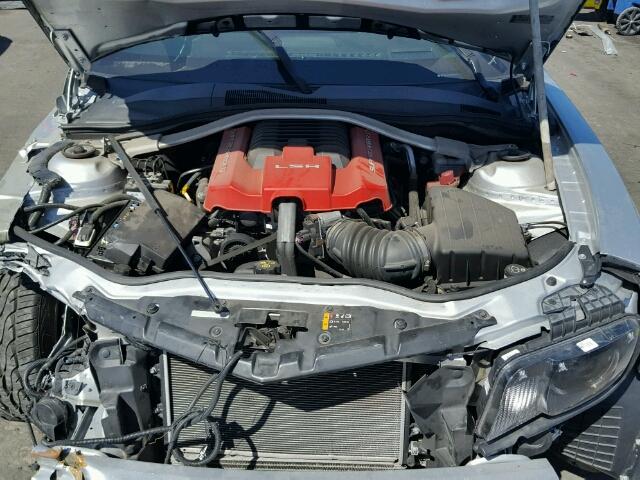 2G1FL1EP4D9807283 - 2013 CHEVROLET CAMARO ZL1 银色 照片 7